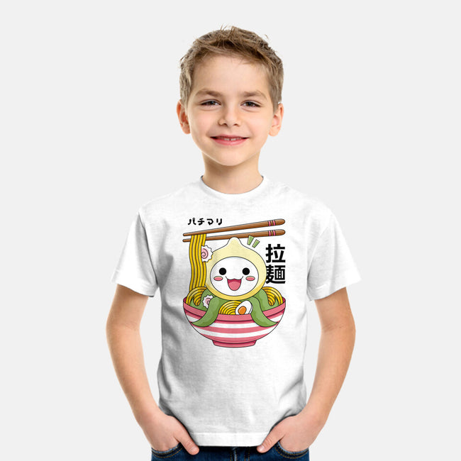 Kawaii Onion Octopus Ramen-youth basic tee-Logozaste