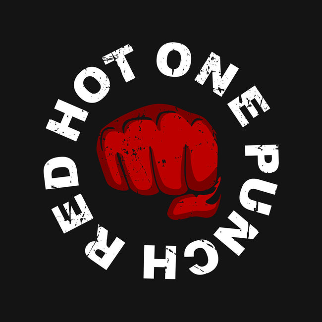Red Hot One Punch-womens racerback tank-Melonseta