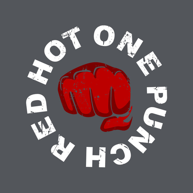 Red Hot One Punch-womens v-neck tee-Melonseta
