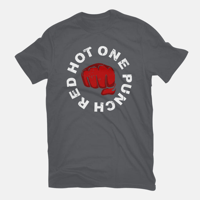 Red Hot One Punch-womens basic tee-Melonseta