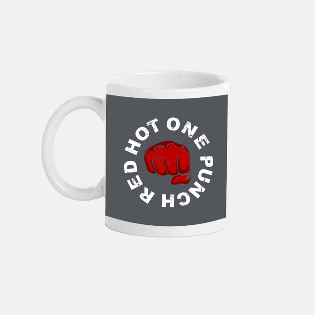Red Hot One Punch-none glossy mug-Melonseta