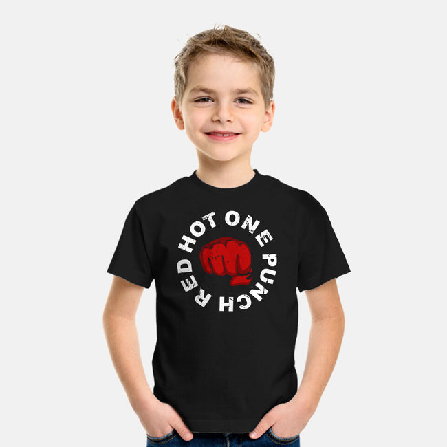 Red Hot One Punch-youth basic tee-Melonseta