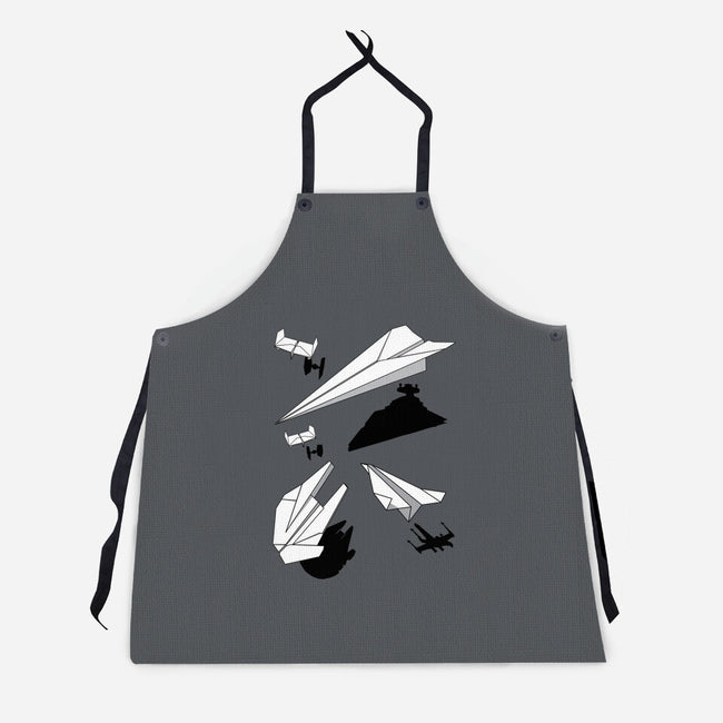 Paper Wars-unisex kitchen apron-DrMonekers
