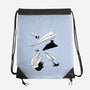 Paper Wars-none drawstring bag-DrMonekers