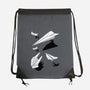 Paper Wars-none drawstring bag-DrMonekers