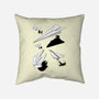 Paper Wars-none removable cover w insert throw pillow-DrMonekers