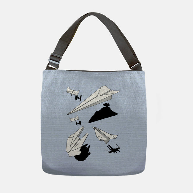 Paper Wars-none adjustable tote-DrMonekers