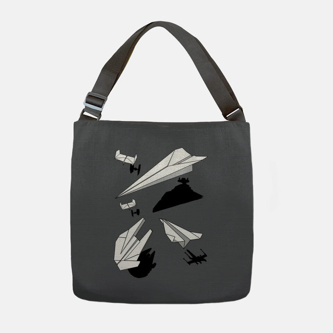 Paper Wars-none adjustable tote-DrMonekers