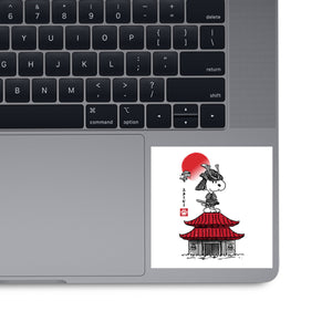 Beagle Samurai Sumi-E