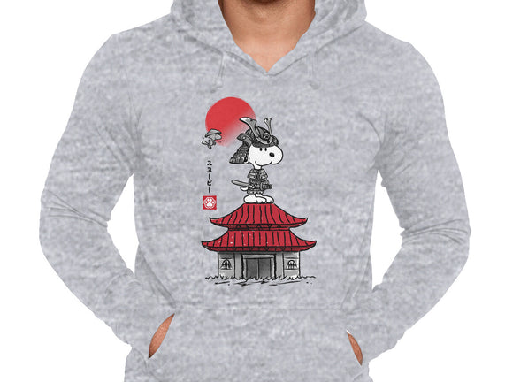 Beagle Samurai Sumi-E