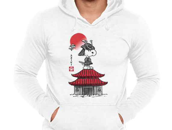 Beagle Samurai Sumi-E