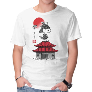 Beagle Samurai Sumi-E