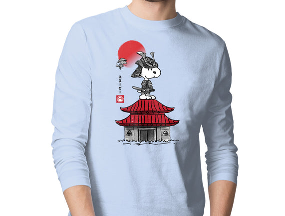 Beagle Samurai Sumi-E