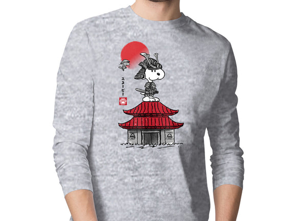 Beagle Samurai Sumi-E