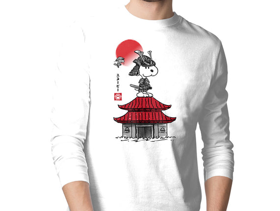 Beagle Samurai Sumi-E