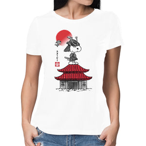 Beagle Samurai Sumi-E