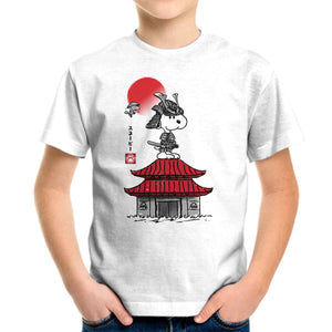 Beagle Samurai Sumi-E