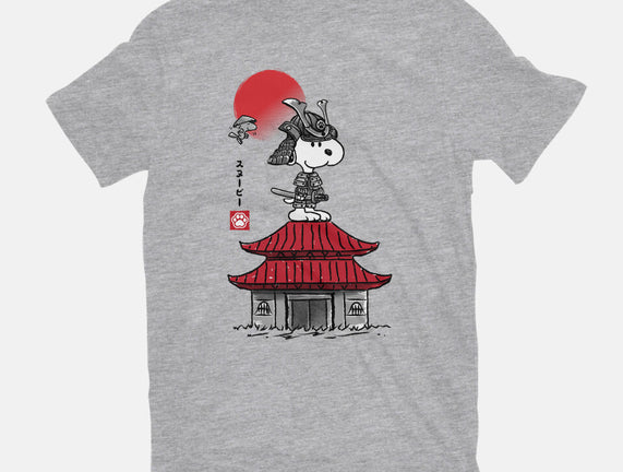 Beagle Samurai Sumi-E