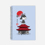 Beagle Samurai Sumi-E-none dot grid notebook-DrMonekers