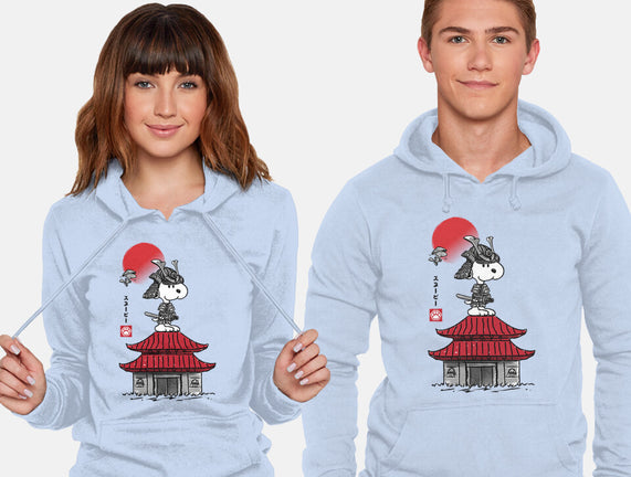 Beagle Samurai Sumi-E