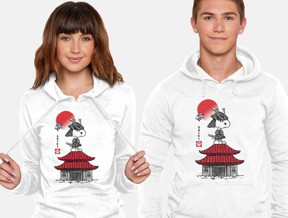 Beagle Samurai Sumi-E