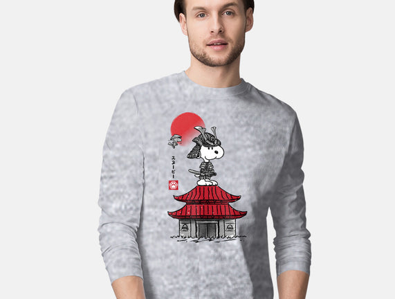 Beagle Samurai Sumi-E