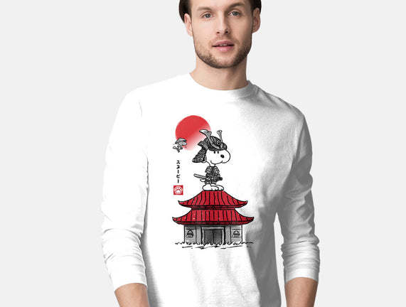 Beagle Samurai Sumi-E