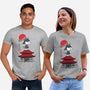 Beagle Samurai Sumi-E-unisex basic tee-DrMonekers