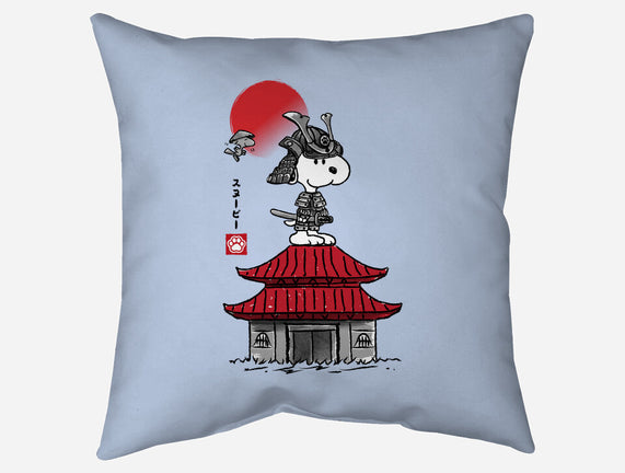 Beagle Samurai Sumi-E