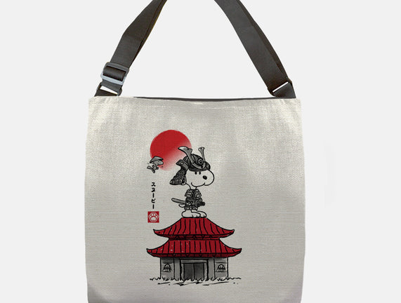 Beagle Samurai Sumi-E