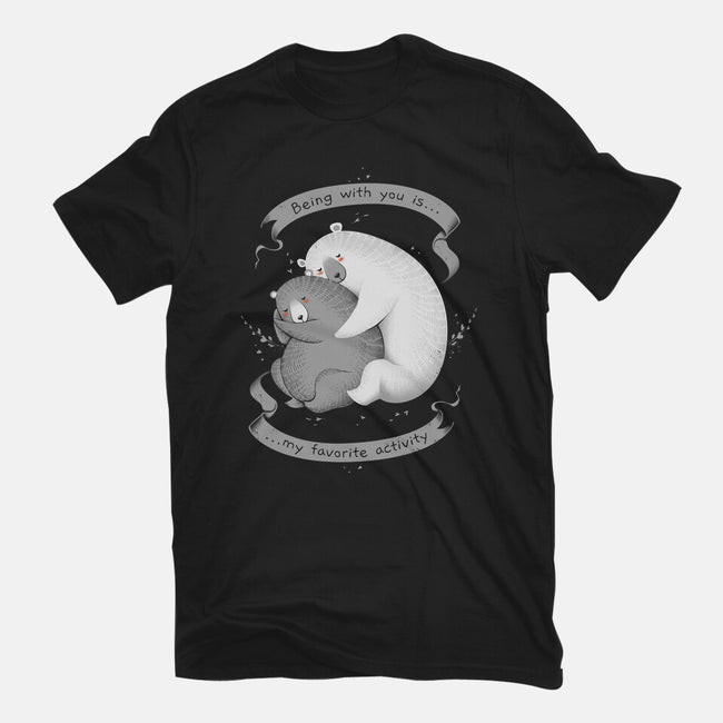 My Favorite Activity-womens fitted tee-tobefonseca