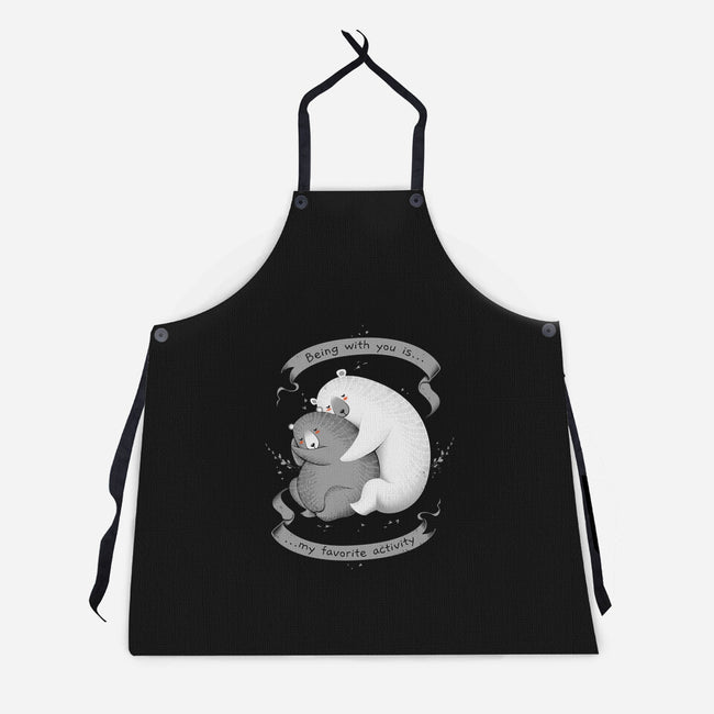 My Favorite Activity-unisex kitchen apron-tobefonseca