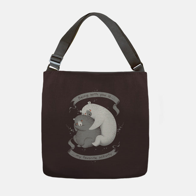 My Favorite Activity-none adjustable tote-tobefonseca