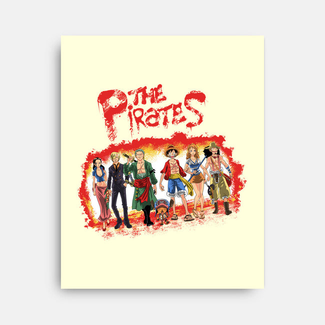 The Straw Hat Pirates-none stretched canvas-zascanauta