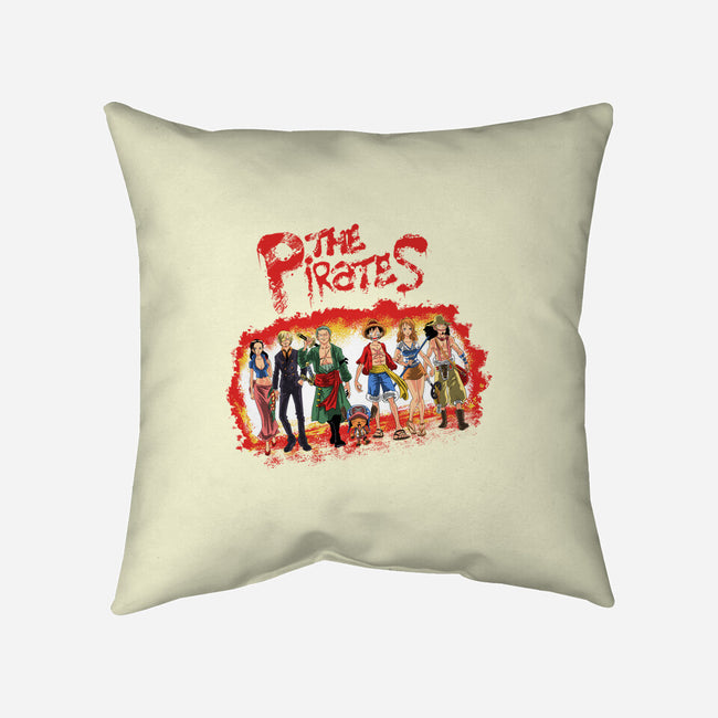 The Straw Hat Pirates-none removable cover throw pillow-zascanauta