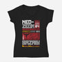 Neo Zeon-womens v-neck tee-Nemons