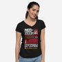 Neo Zeon-womens v-neck tee-Nemons