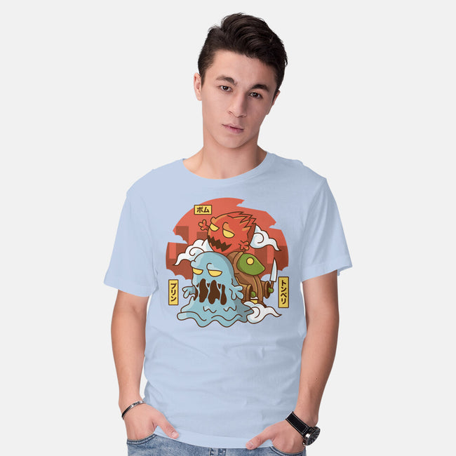 Fantasy Enemies-mens basic tee-Logozaste