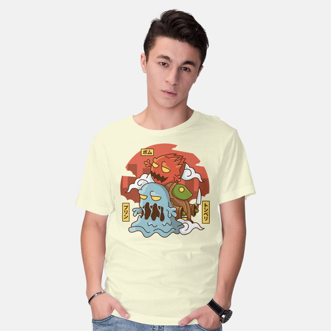 Fantasy Enemies-mens basic tee-Logozaste