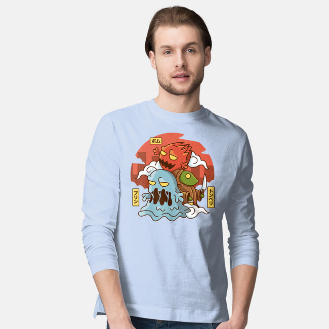Fantasy Enemies-mens long sleeved tee-Logozaste