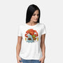 Fantasy Enemies-womens basic tee-Logozaste