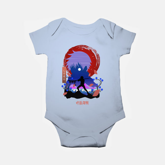 Okkotsu Yuta-baby basic onesie-Vecto