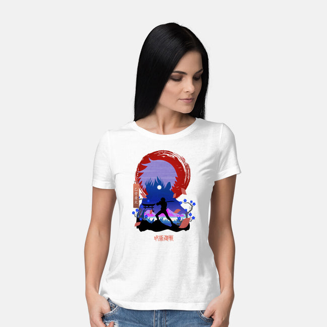 Okkotsu Yuta-womens basic tee-Vecto