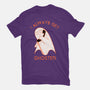 I Always Get Ghosted-womens fitted tee-fanfreak1