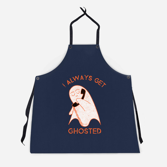 I Always Get Ghosted-unisex kitchen apron-fanfreak1