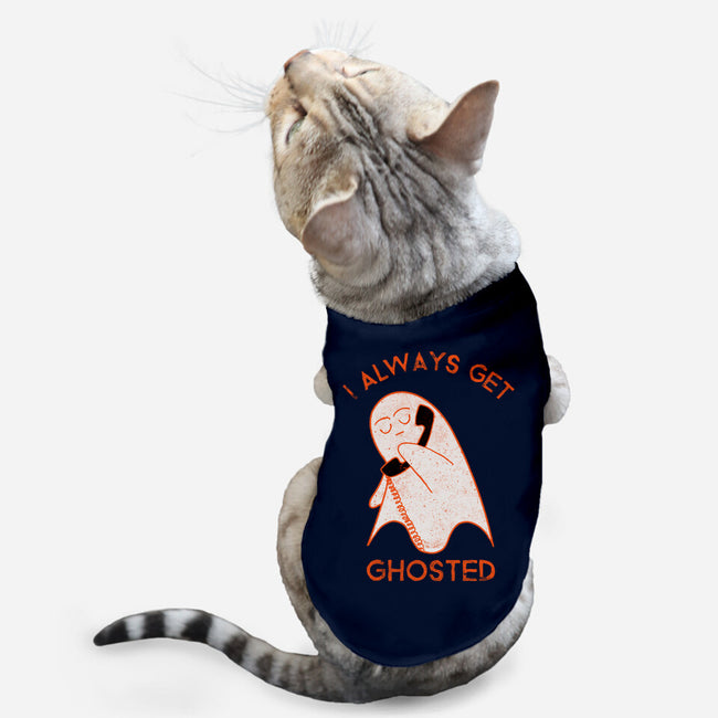 I Always Get Ghosted-cat basic pet tank-fanfreak1