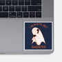 I Always Get Ghosted-none glossy sticker-fanfreak1