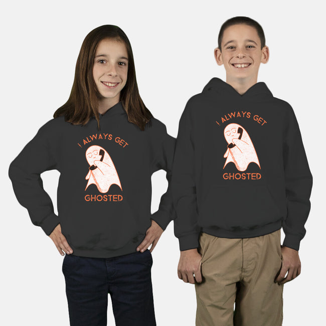 I Always Get Ghosted-youth pullover sweatshirt-fanfreak1