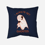 I Always Get Ghosted-none removable cover throw pillow-fanfreak1