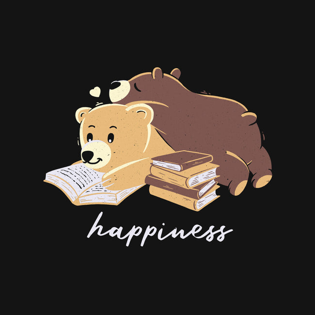 Happiness Brown Bear-womens off shoulder sweatshirt-tobefonseca